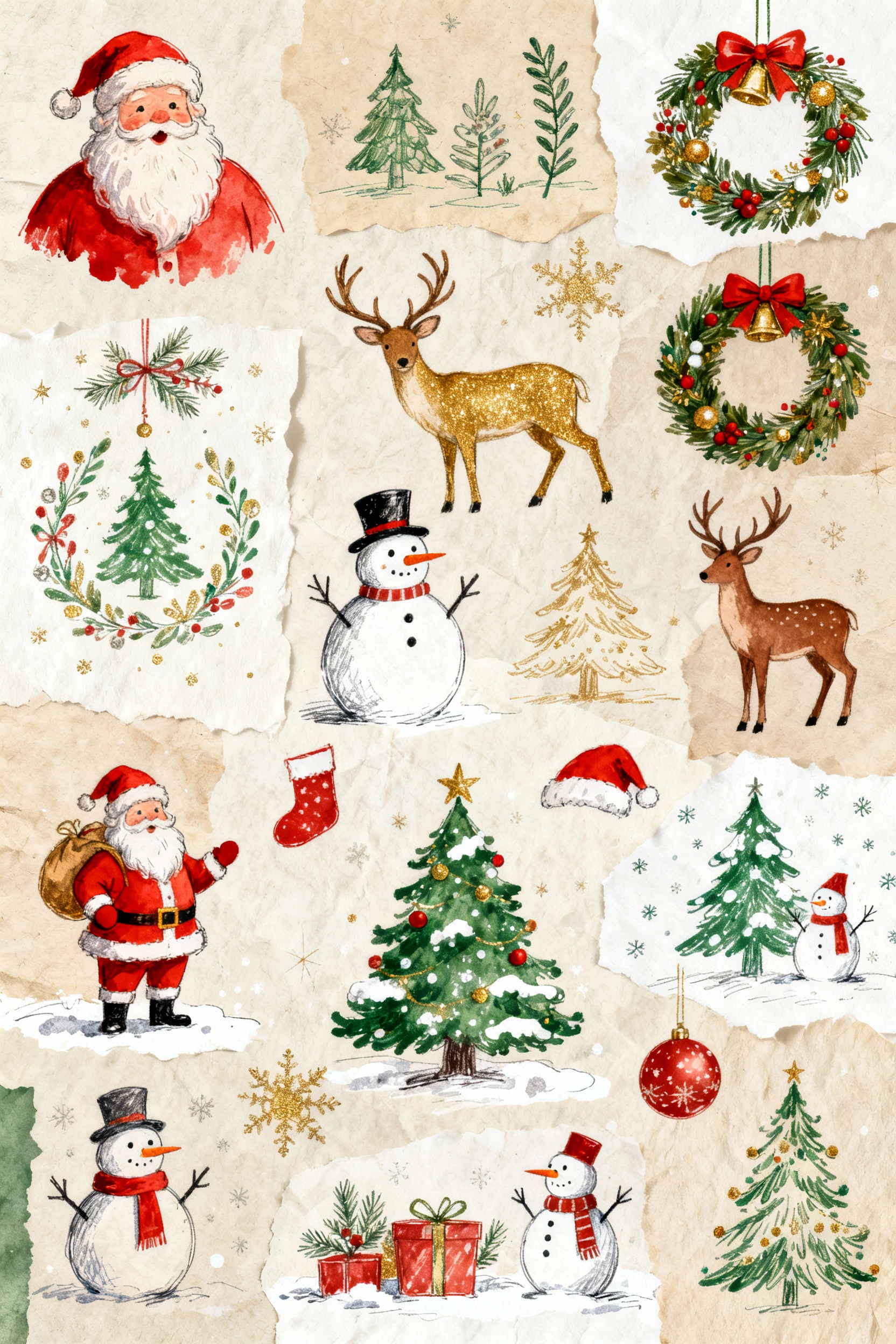 免费在线AI圣诞视频生成器, image size:1664x2496