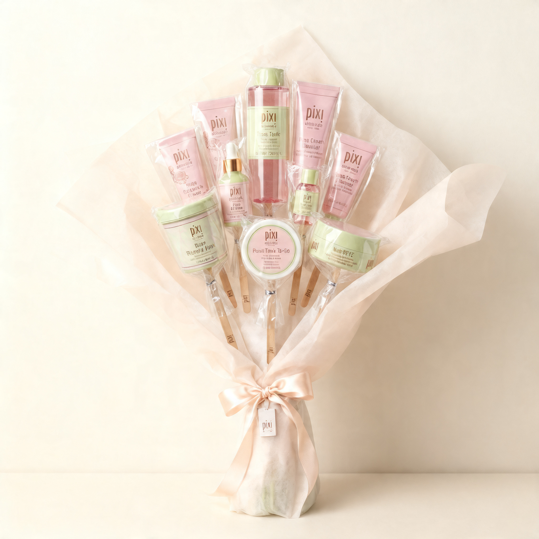 Minimalist product bouquet