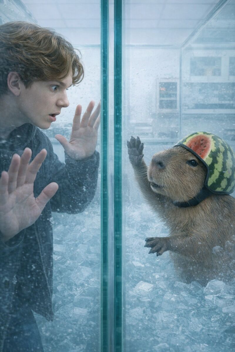 Capybara Outsmarted Jack's Icy Plan...Didn't see that coming