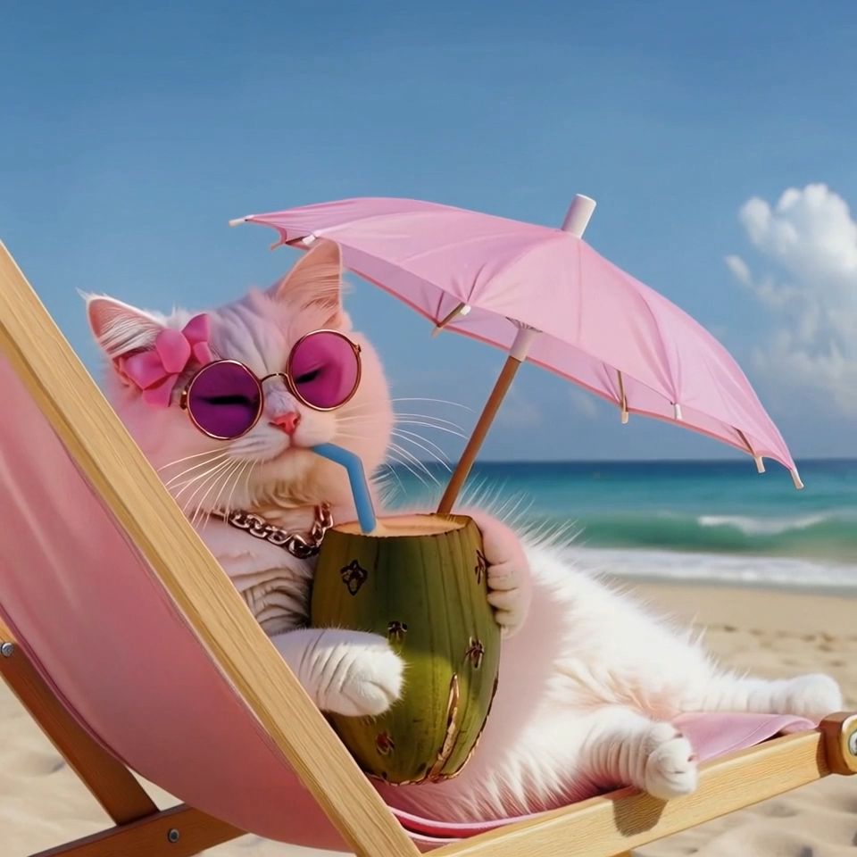 Going on a vacation at the beach today