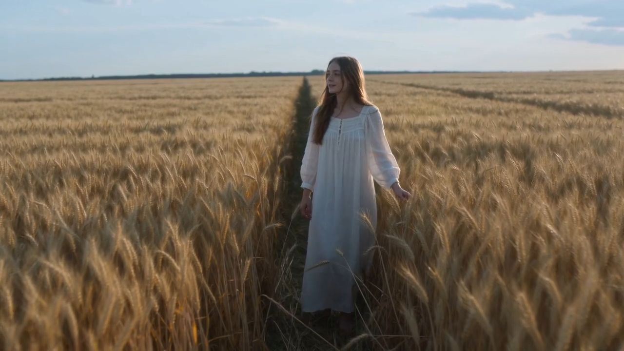 Golden Wind Through the Wheat Fields